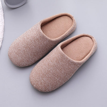 Amozae  Slippers Ladies Home Suede Slippers Non-Slip Wooden Floor Indoor Slippers Soft Bottom Warm Japanese Slippers Pantuflas