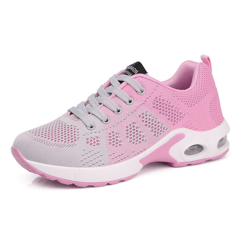 Thanksgiving  flowersverse  Women Running Shoes Breathable Mesh Outdoor Light Weight Sports Shoes Casual Walking Sneakers Tenis Feminino