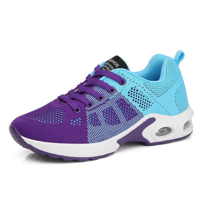 Thanksgiving  flowersverse  Women Running Shoes Breathable Mesh Outdoor Light Weight Sports Shoes Casual Walking Sneakers Tenis Feminino