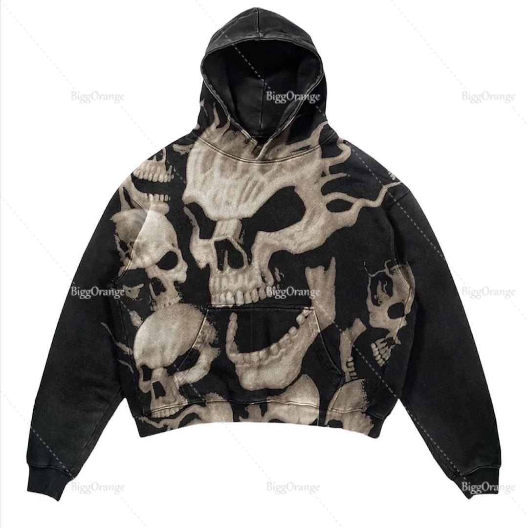 flowersverse Oversized Letter Print Streetwear High Quality Zip Hoodie Vintage High Street Sweatshirt Goth Harajuku Jacket Y2k Hoodies Men