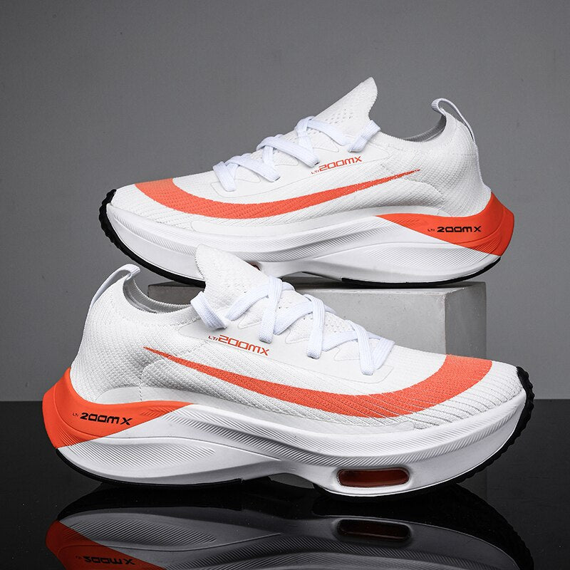 flowersverse Sneakers For Men Shoes Male Air Cushion Running Light Casual Walking Quality Tenis Luxury Shoe Breathable Outdoor Sport Trainers