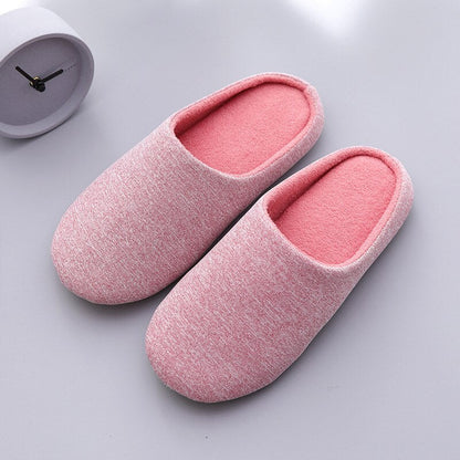 Amozae  Slippers Ladies Home Suede Slippers Non-Slip Wooden Floor Indoor Slippers Soft Bottom Warm Japanese Slippers Pantuflas
