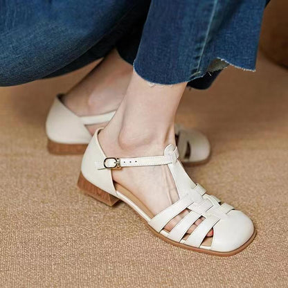 flowersverse Summer Women Sandals Round Head Flat Bottom Back Space Females Slippers Fashion Leisure High Quality Cozy Office Lady Shoe