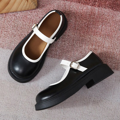 Graduation Gift Shoes for Women Fashion Retro Hollow Out Breathable Mary Jane Shoes Comfortable Lightweight Platform Shoes Zapatos Be Mujer