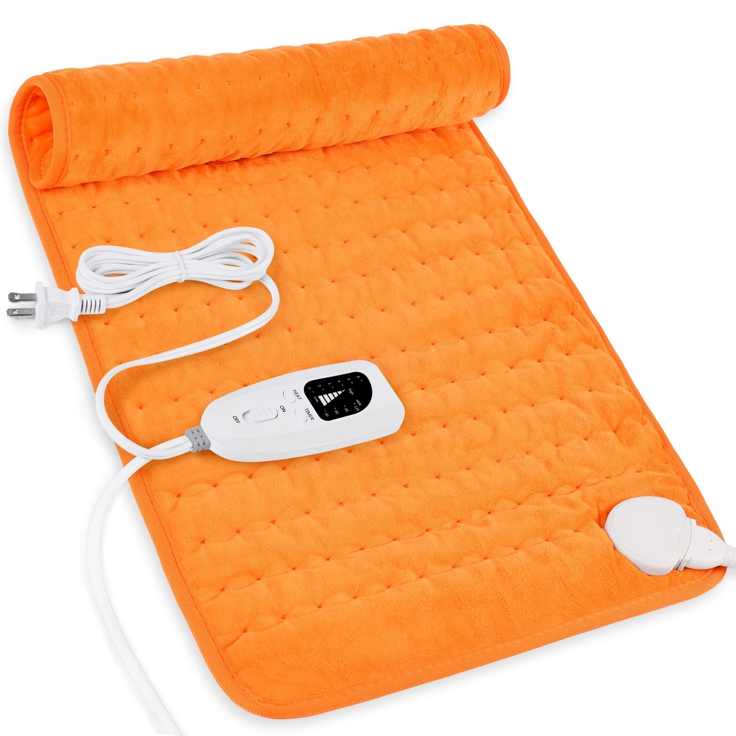 Heating Pad-Electric Heating Pads For Back, Neck, Abdomen, Moist Heated Pad For Shoulder, Knee, Hot Pad For Arms And Legs, Dry&Moist Heat & Auto Shut Off