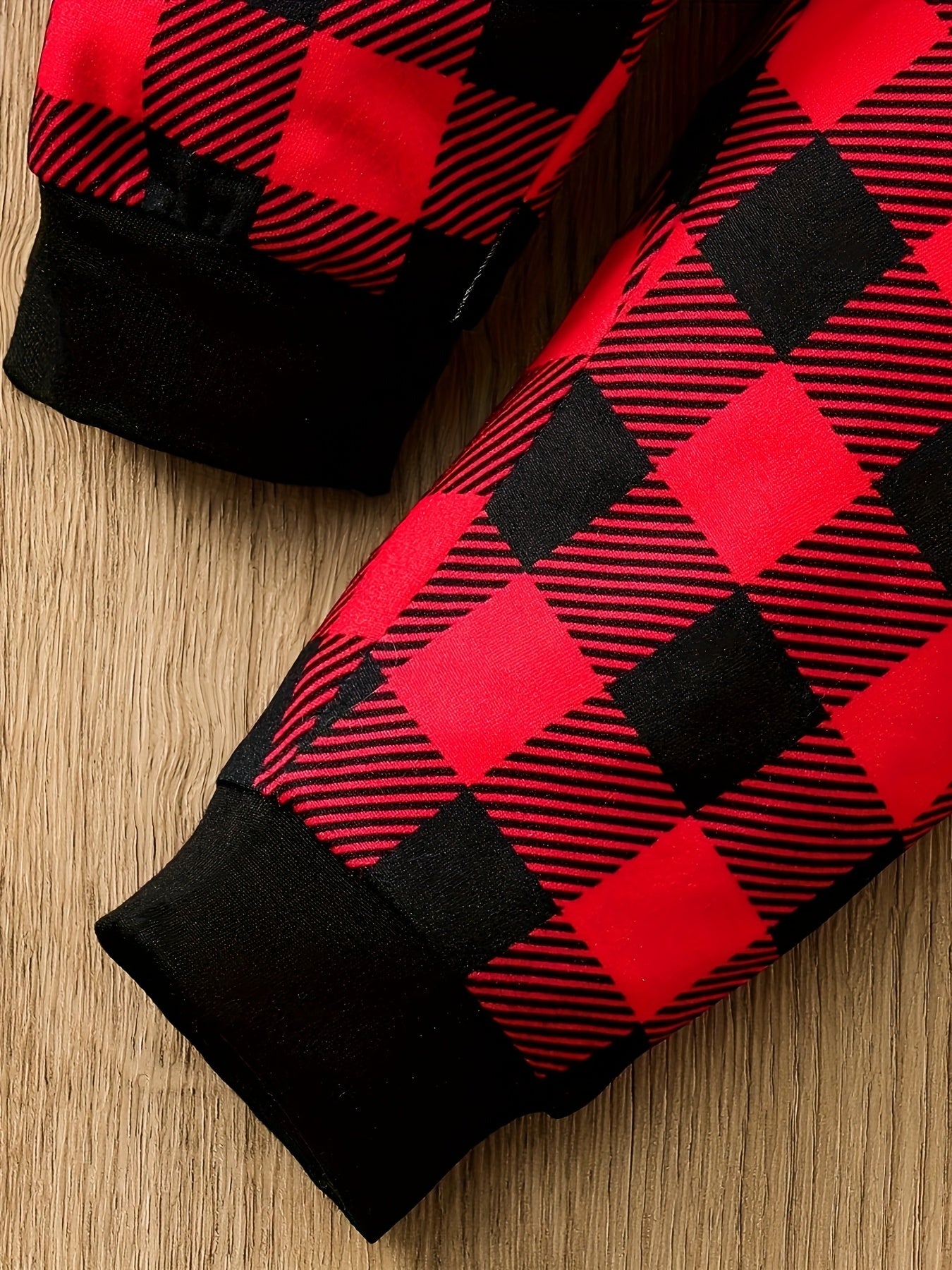 2pcs Baby's Christmas Co-Ords, Bow Decor Turndown Collar Faux Two-piece Romper & Casual Pants, Toddler & Infant Boy's Clothing Set For Fall Winter, Outdoor Cloth