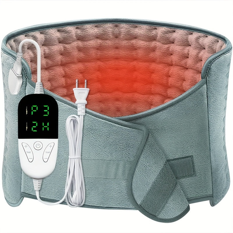 Heating Pad, Electric Heating Waist Pad, Heating Pad For Back Relaxation With 6 Heating Settings And 4 Auto-Off, Heating Pad For Cramps, Waist, Lumbar, Abdomen, Holiday Gift For Women Father's Day Gift