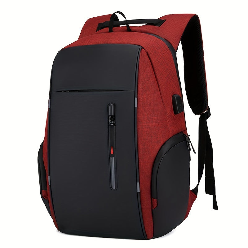 Durable Anti-Theft Laptop Backpack - Water-Resistant, Large Capacity, Adjustable Straps for Business and College