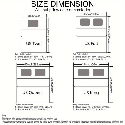 2/3pcs Christmas Duvet Cover Set, Gnome Printed Bedding Set, Soft Comfortable Duvet Cover, For Bedroom, Guest Room (1*Duvet Cover + 1/2*Pillowcase, Without Core)