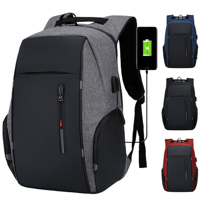 Durable Anti-Theft Laptop Backpack - Water-Resistant, Large Capacity, Adjustable Straps for Business and College