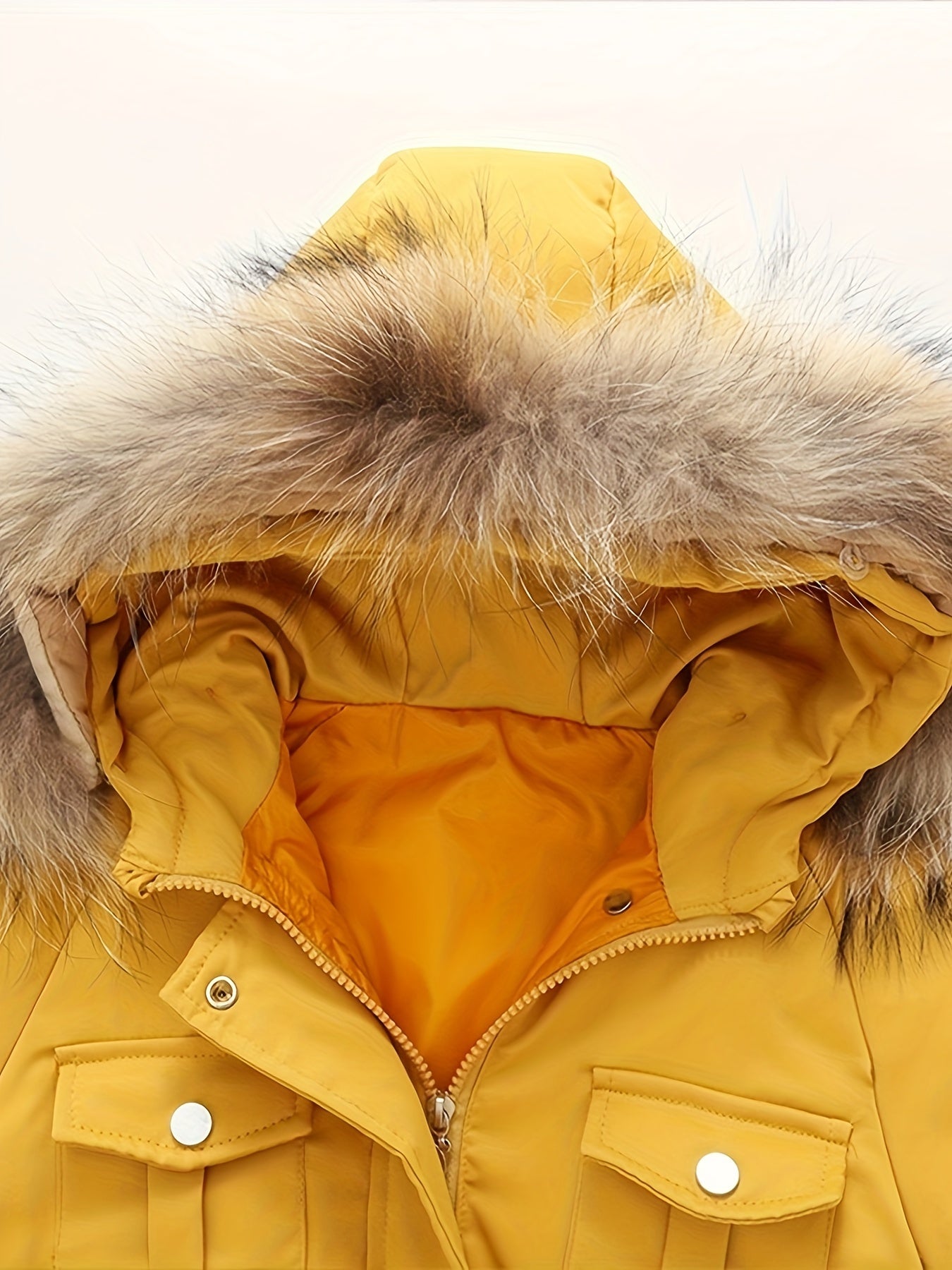 2Pcs Toddler Boys Girls Winter Snowsuit Hooded Down Jacket Coat + Snow Bib Pants Kids Windproof Skiing Suit Snow Clothes 1-5T