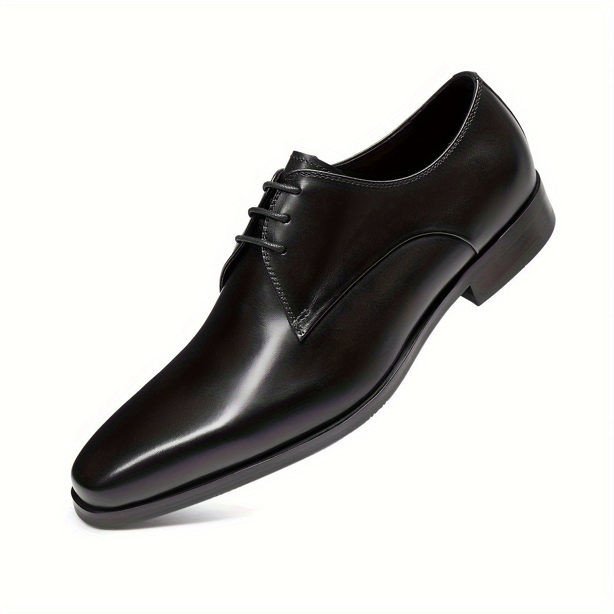 Luxury Mens Oxford Dress Shoes - Classic Lace-up, Premium Leather, Perfect for Black Tie Events & Weddings - Comfortable, Durable, and Stylish Business Shoes