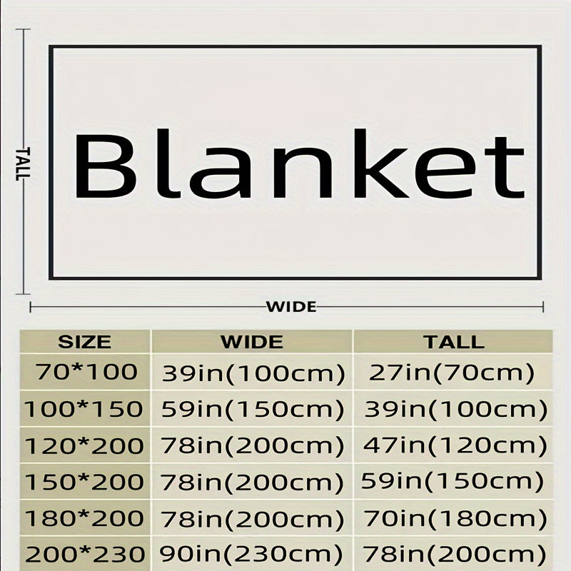 1pc Cozy Plush Multifunctional Blanket - Soft, Warm, Versatile Throw for Sofa, Bed, Office, Camping, Travel, and Christmas Gift - Four Seasons Available