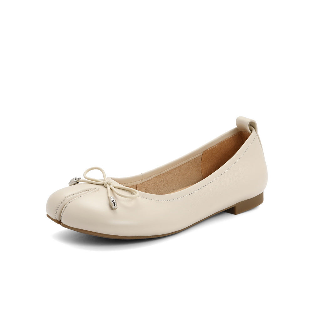 flowersverse - Women Belle Wobow Tie Tabi Ballerina Flats