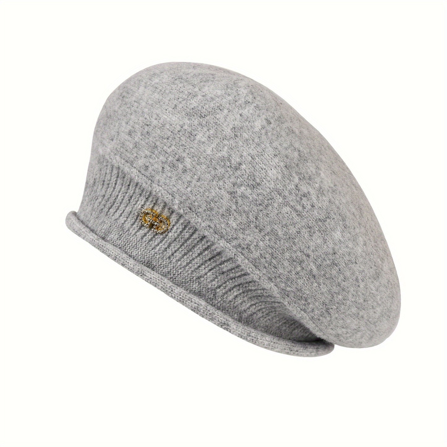 Elegant Warm Knit Beret for Women - Breathable, Adjustable & Perfect for All Winter Occasions | Ideal Holiday Gift