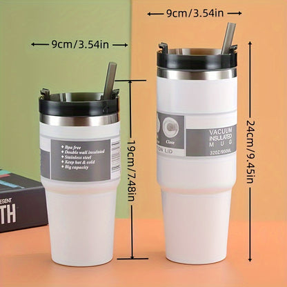 20oz/30oz outdoor water cup double layer 304 stainless steel insulated water cup beer mug coffee mug for outdoor and various scenes