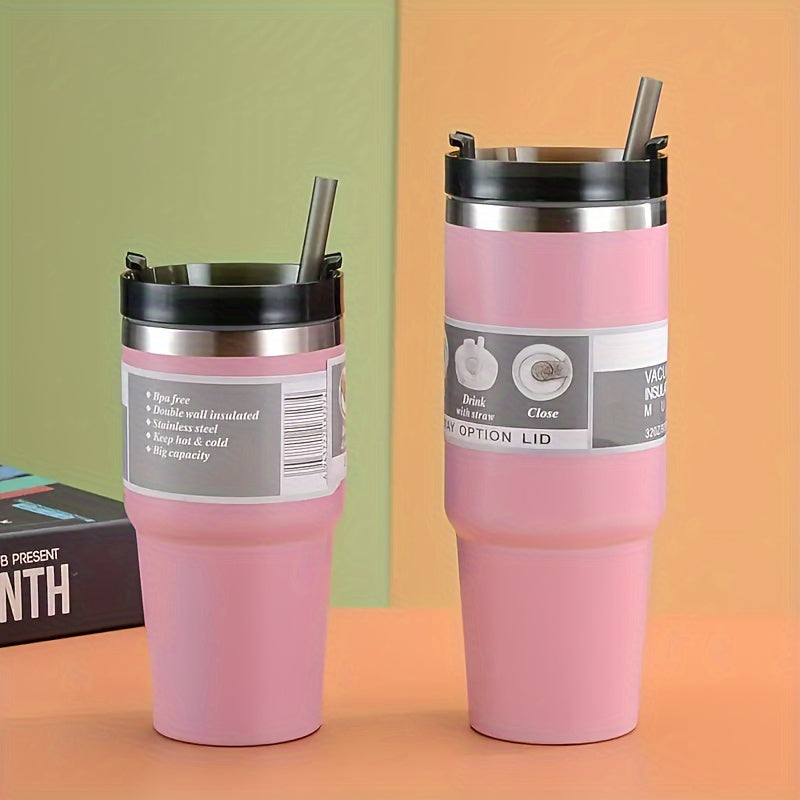 20oz/30oz outdoor water cup double layer 304 stainless steel insulated water cup beer mug coffee mug for outdoor and various scenes