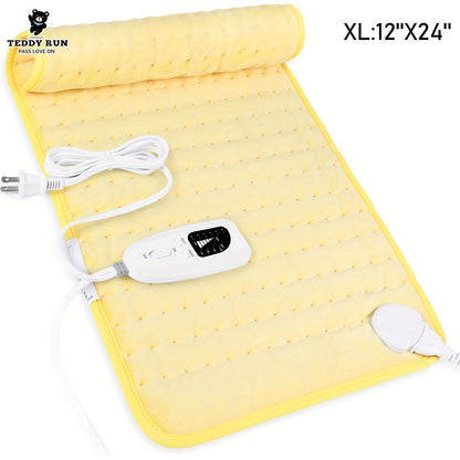 Heating Pad-12''×24''Electric Heating Pads for Back, Neck, Abdomen, Moist Heated Pad for Shoulder, knee, Hot Pad for Arms and Legs, Dry&Moist Heat & Auto Shut Off