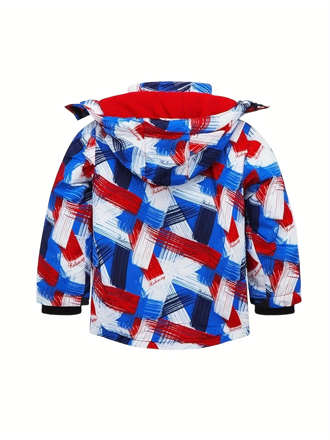 Children's Ski Wear Boys And Girls Ski Wear Waterproof, Warm And Breathable Outdoor Padded Coat