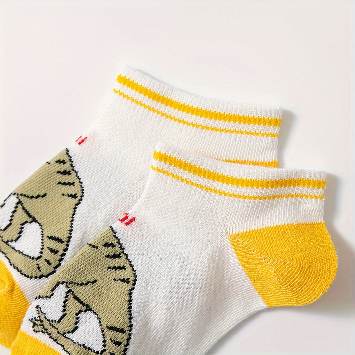 5 Pairs Of Boy's Trendy Dinosaur Pattern Thin & Mesh Breathable No Show Socks, Comfy Casual Soft Socks For Kid's Outdoor Activities