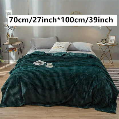 1pc Ultra-Soft Plush Imitation Rabbit Fur Throw Blanket - Warm, Cozy, and Soothing for Couch, Bed, and Sofa - Perfect for Snuggling Up on Chilly Nights