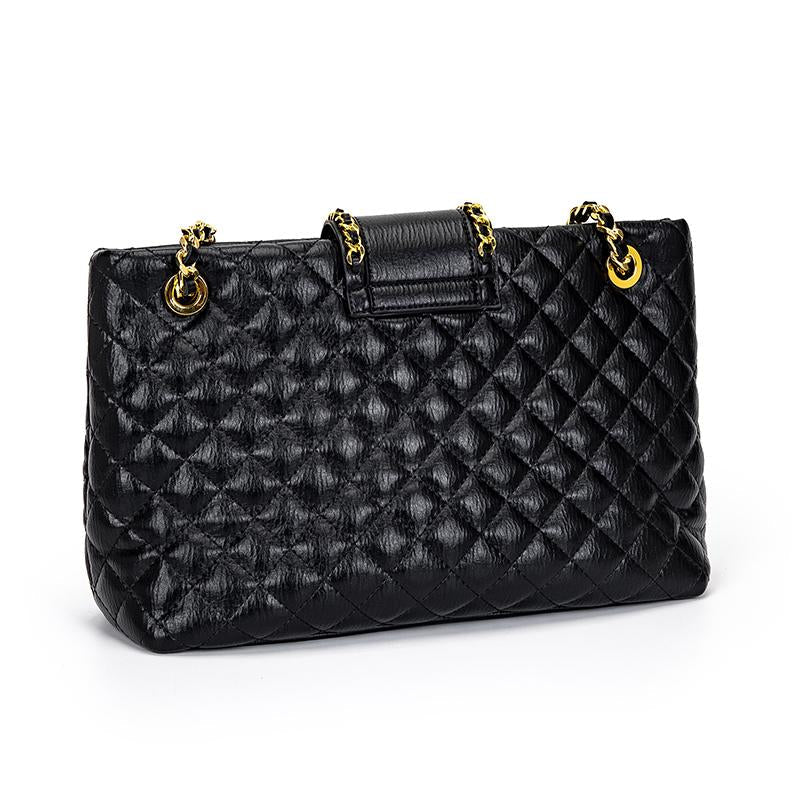 flowersverse - Women Elegant Solid Color Leather Ornament Mary Janes