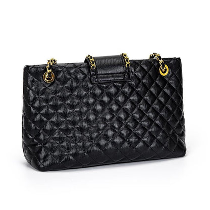 flowersverse - Women Elegant Solid Color Leather Ornament Mary Janes