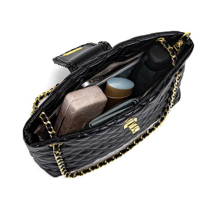 flowersverse - Women Elegant Solid Color Leather Ornament Mary Janes