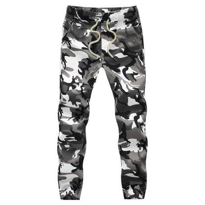 Cotton Mens Jogger Autumn Pencil Harem Pants Men Camouflage Military Loose Comfortable Cargo Trousers Camo 220325