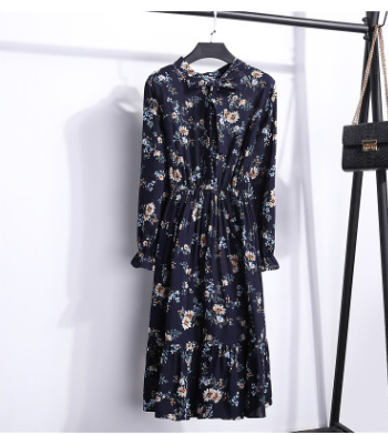 flowersverse Chiffon floral dress