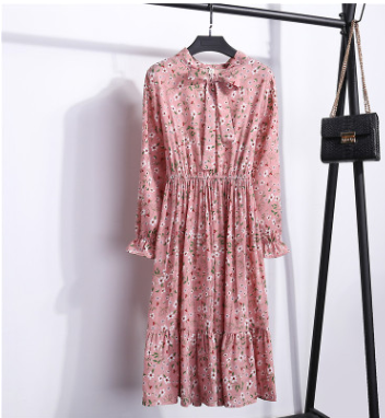 flowersverse Chiffon floral dress