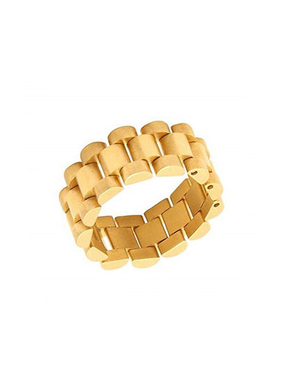 flowersverse Original Simple Cool Solid Color Ring