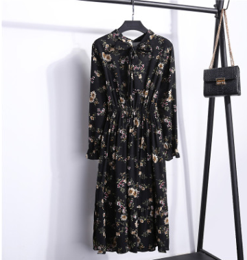 flowersverse Chiffon floral dress