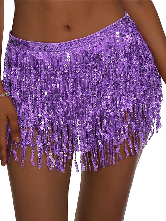 flowersverse Women's Swimwear Cover Up Swim Shorts Normal Swimsuit Tassel Pure Color Silver Black Blue Purple Gold Bathing Suits Sexy Vacation Neutral