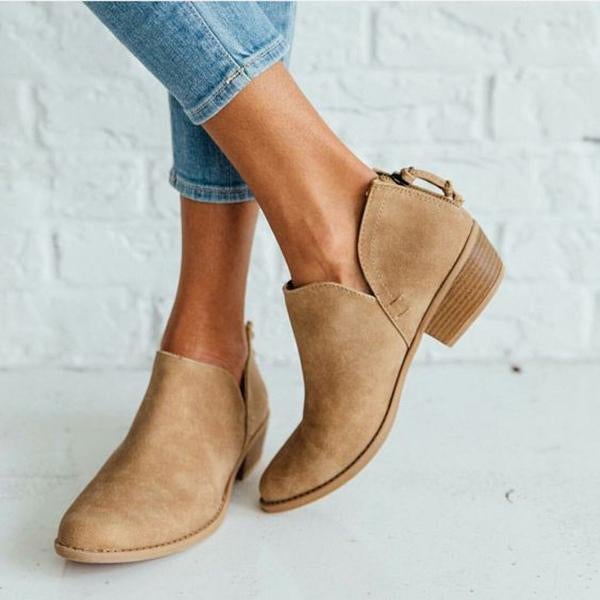 flowersverse Casual Daily Chunky Heel Shoes