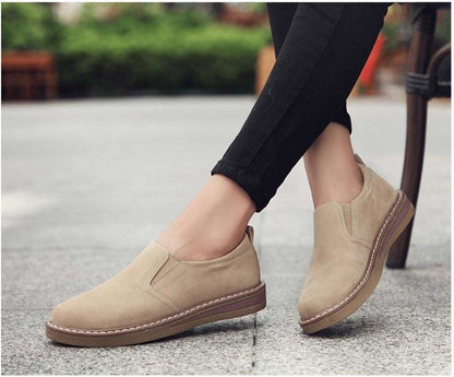 flowersverse Women Moccasins Women's Flats Genuine leather Loafer Shoes