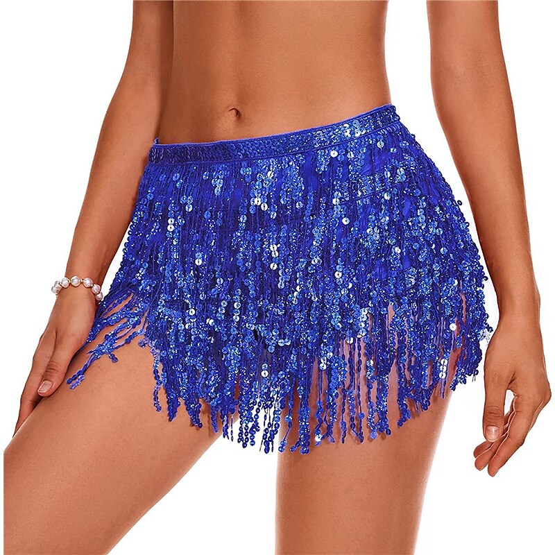 flowersverse Women's Swimwear Cover Up Swim Shorts Normal Swimsuit Tassel Pure Color Silver Black Blue Purple Gold Bathing Suits Sexy Vacation Neutral