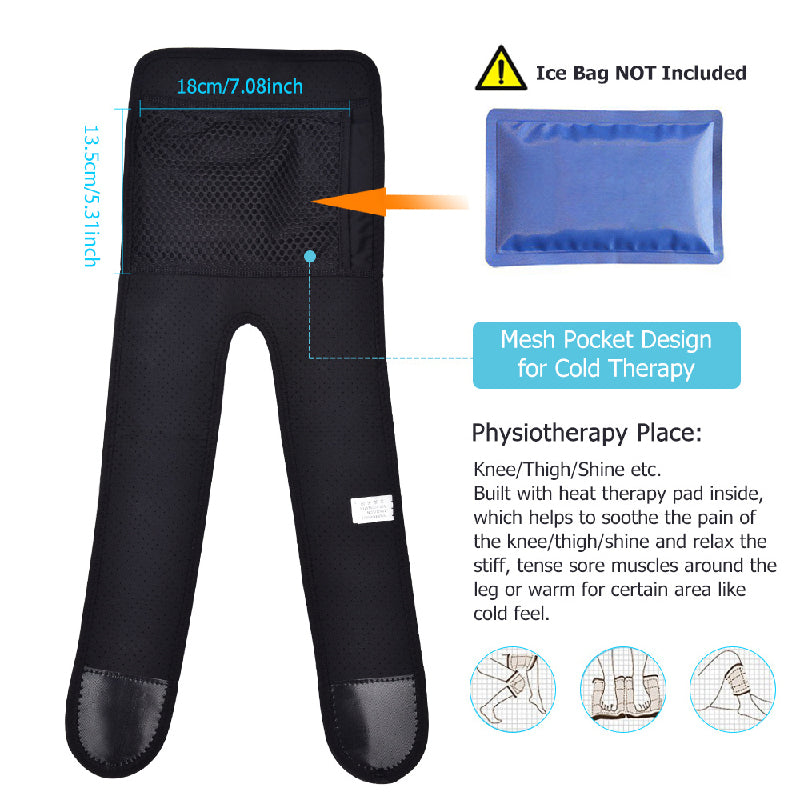 flowersverse Arthritis Knee Pad Support Braces Infrared Heating Therapy Rehabilitation Assistance Recovery Aid Arthritis Knee Pain Relief Pad