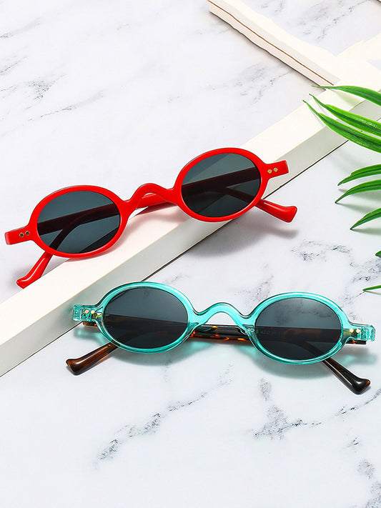 flowersverse Geometric Sun Protection Sunglasses Accessories