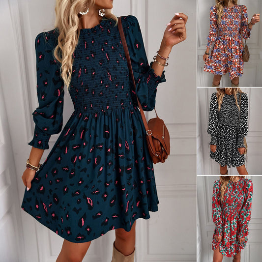flowersverse Elevate Your Everyday Look with a Women's Casual Long Sleeve Dress