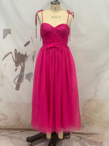 flowersverse Women's Summer Dress Mesh Formal Party Party Slip Dress