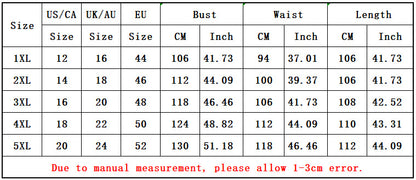 flowersverse Summer Fall Plus Size Women's Round Neck Lace Dress