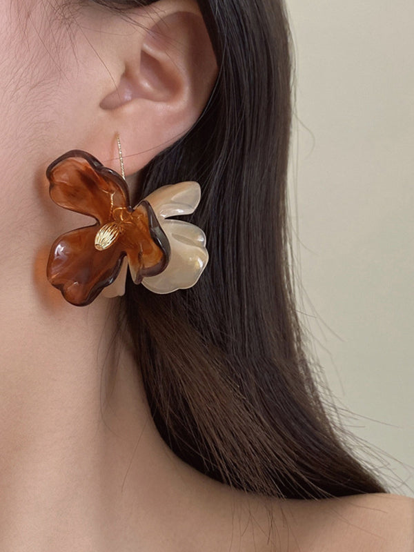 flowersverse Flower Shape Earrings Accessories Eardrop