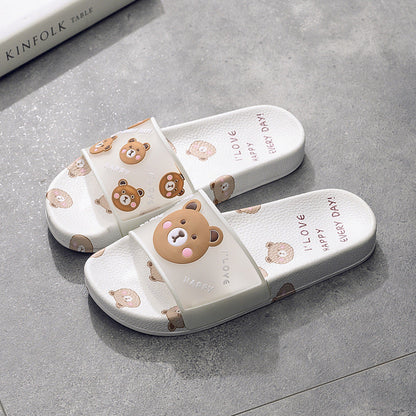 flowersverse Fashion Seaside Home Bath Anti Slip Slipper