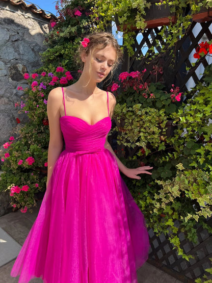 flowersverse Women's Summer Dress Mesh Formal Party Party Slip Dress