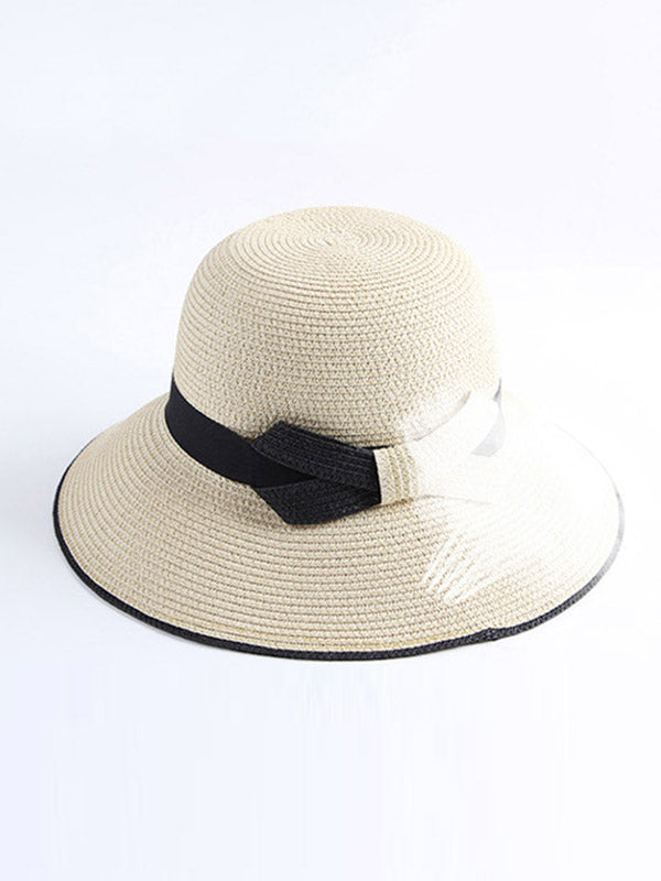 flowersverse Original Bow Sun-Protection Dome Hat