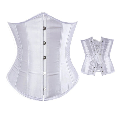 flowersverse-2024 New Style Women Underbust Corset Sexy Bustiers Workout Shape Body Belt Slimming Shapers Girdles Dropship Support S-XXXL