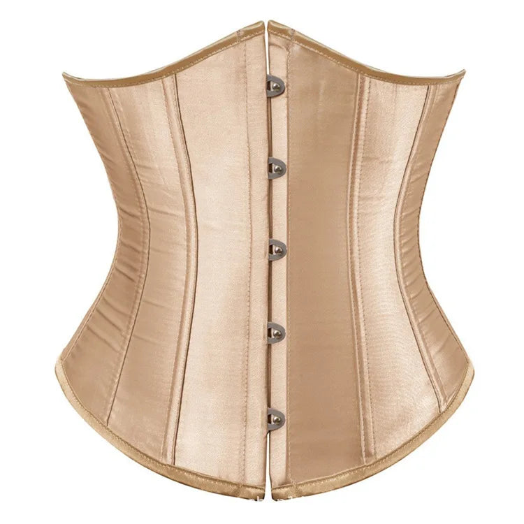 flowersverse-2024 New Style Women Underbust Corset Sexy Bustiers Workout Shape Body Belt Slimming Shapers Girdles Dropship Support S-XXXL