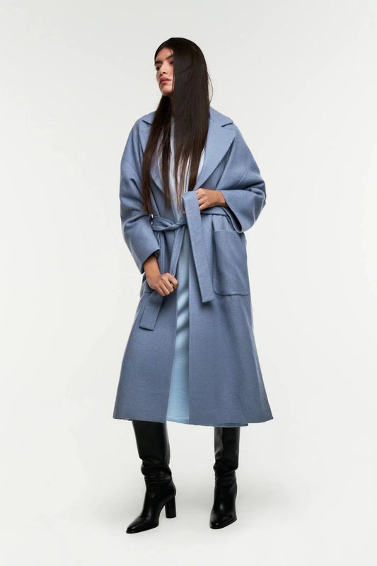 flowersverse Autumn Windbreaker Women Spring Solid Long Belt Blazer Trench Coat Loose Temperament Vintage Female Trench Overcoat