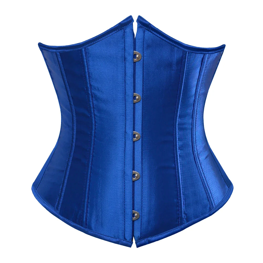 flowersverse-2024 New Style Women Underbust Corset Sexy Bustiers Workout Shape Body Belt Slimming Shapers Girdles Dropship Support S-XXXL